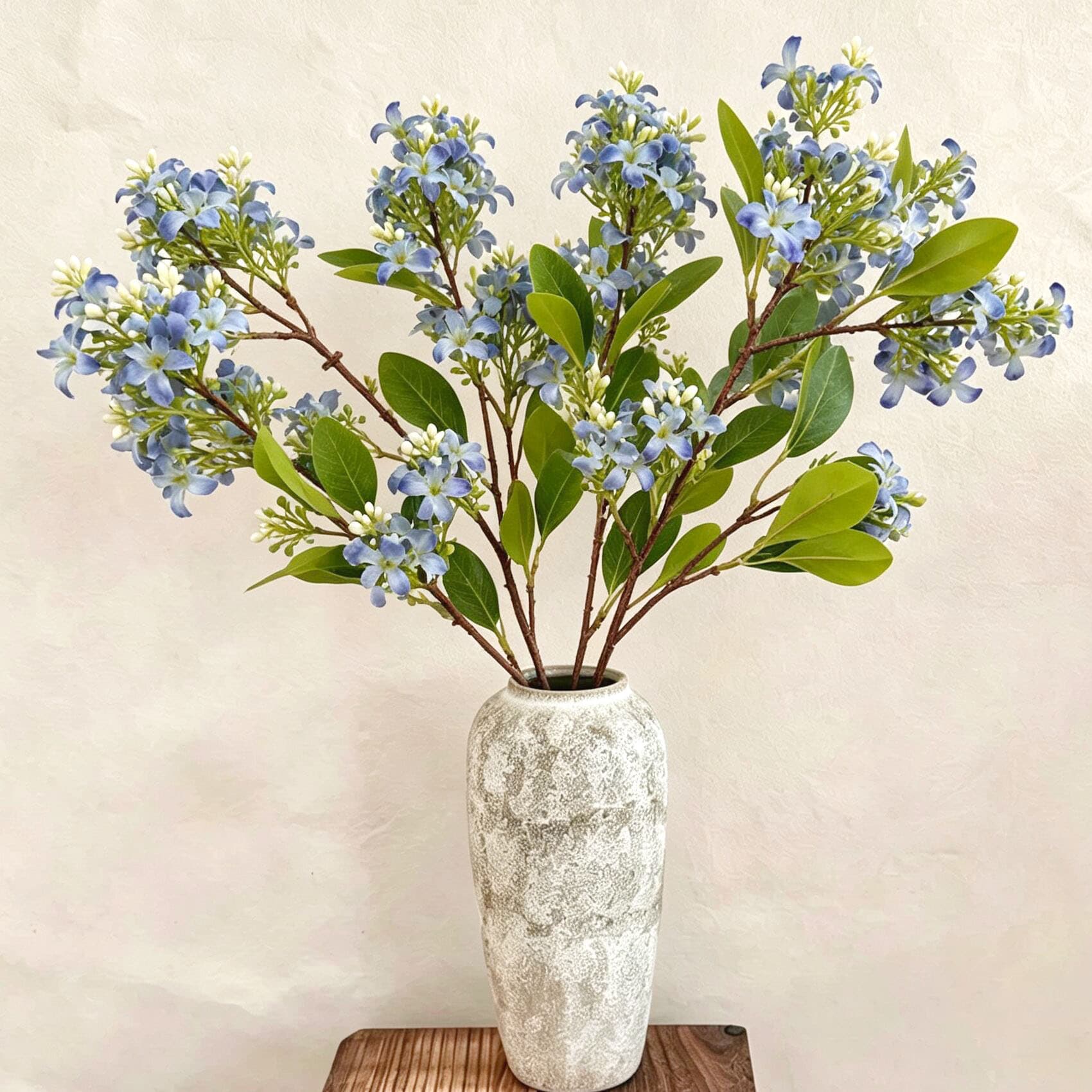 Minimalist Style Artificial Osmanthus Flowers Living Room Coffee Table Decoration Dried Flower Arrangement Fake Silk Flowers