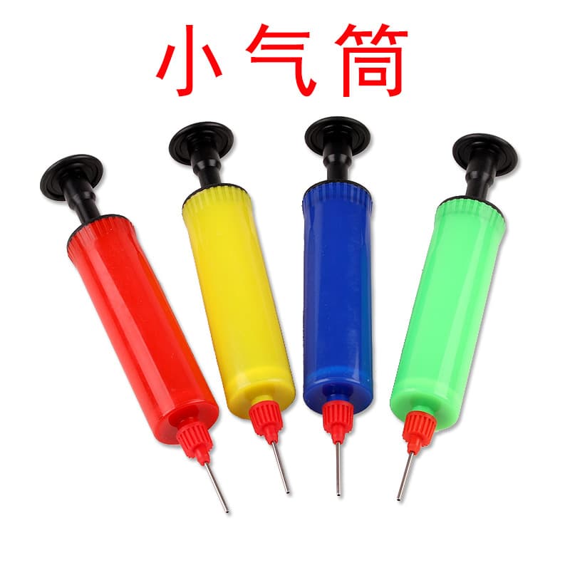 Mini inflator, portable with air needle small pump for children's ball accessories, push inflator manufacturer wholesale