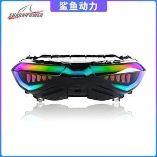Factory Hot-Selling Motorcycle Accessories RGB Modified Colorful Tail Light for YAMAHA 2020 NMAX155