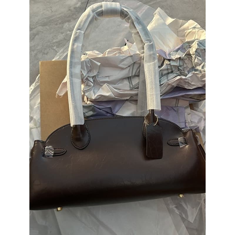 Coach New Women's Bag Empire Carryall 34 Baguette Shoulder Bag Vintage Bowling Handbag Tote Bag Trendy