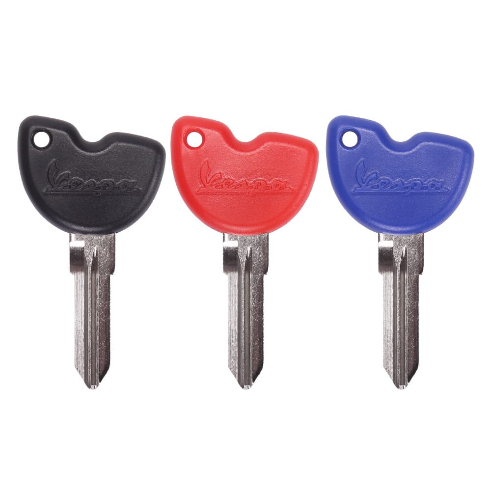 Key blank for Piaggio motorcycle MP3 500, Gilera, Vespa 3, VTE125, GTV250, 300