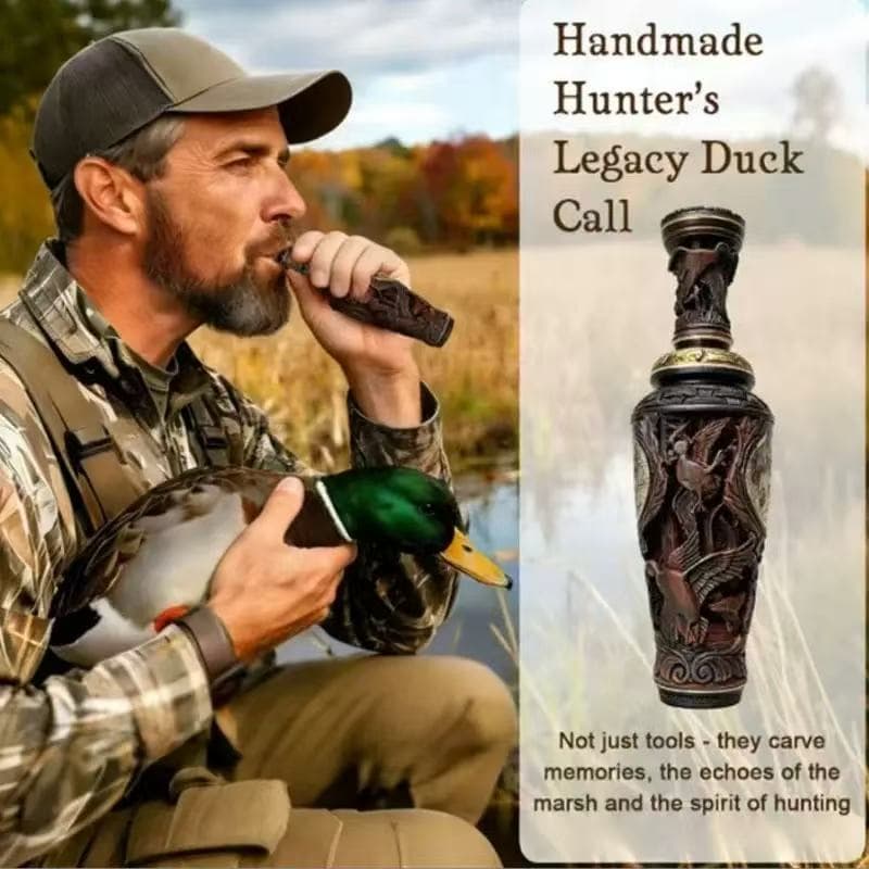 Cross-border fun The Handmade Hunters Legacy Duck Call