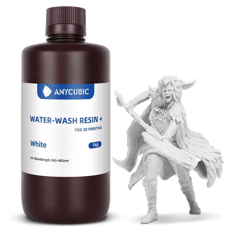 ANYCUB Water-Washable Resin + Photocurable LCD Printer Photosensitive Resin Consumable Material 1000g