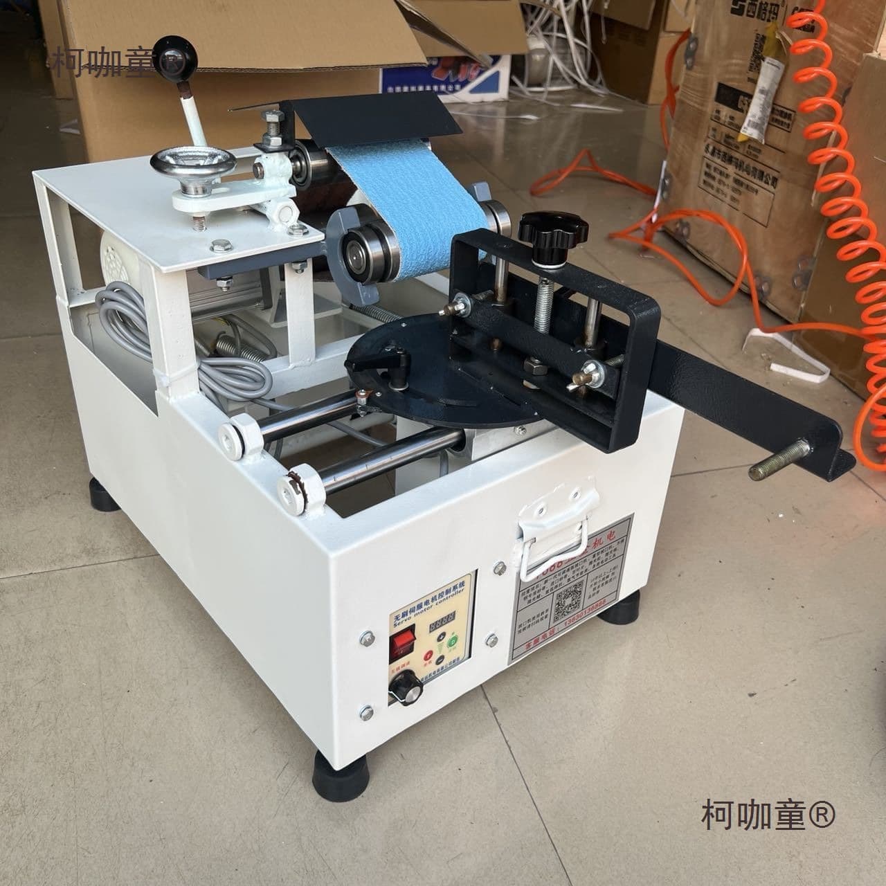 New Generation High-Speed Electric Beveling Machine, Latest Model for Stainless Steel Stair Handrail Guardrail Grinding, Multi-functional High-Makita
