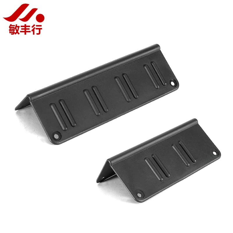 Source of goods for bags and luggage: front plastic L-shaped board, corner protectors, right angle plates, and foot spikes.