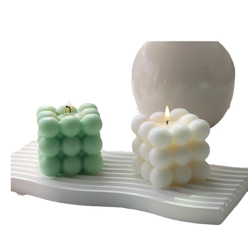 Creative Cube Aromatherapy Candle Wholesale Scented Home Decor Ins Style Fragrance Birthday Candle Creative Gift
