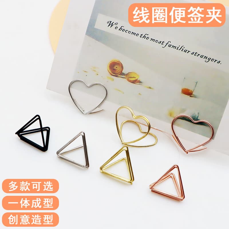 Peacock Round Memo Clip, Double Layer, Gold Heart-Shaped Business Card Clip, Wedding Storage Card Number Plate Photo Display Clip