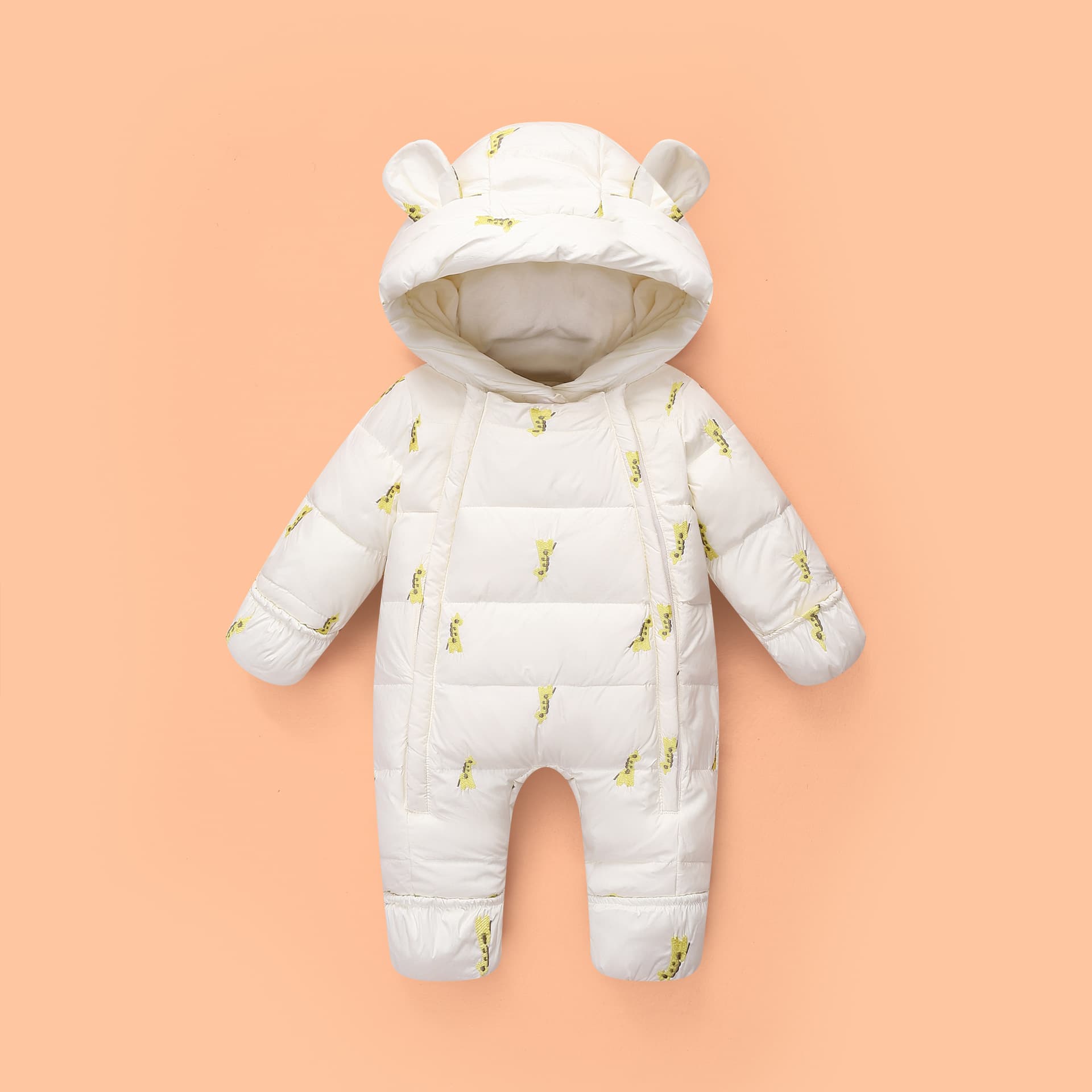 Baby Down Jumpsuit 2022 Newborn Onesie Swaddle Unisex Infant Outing Swaddle Winter Thick Crawling Suit