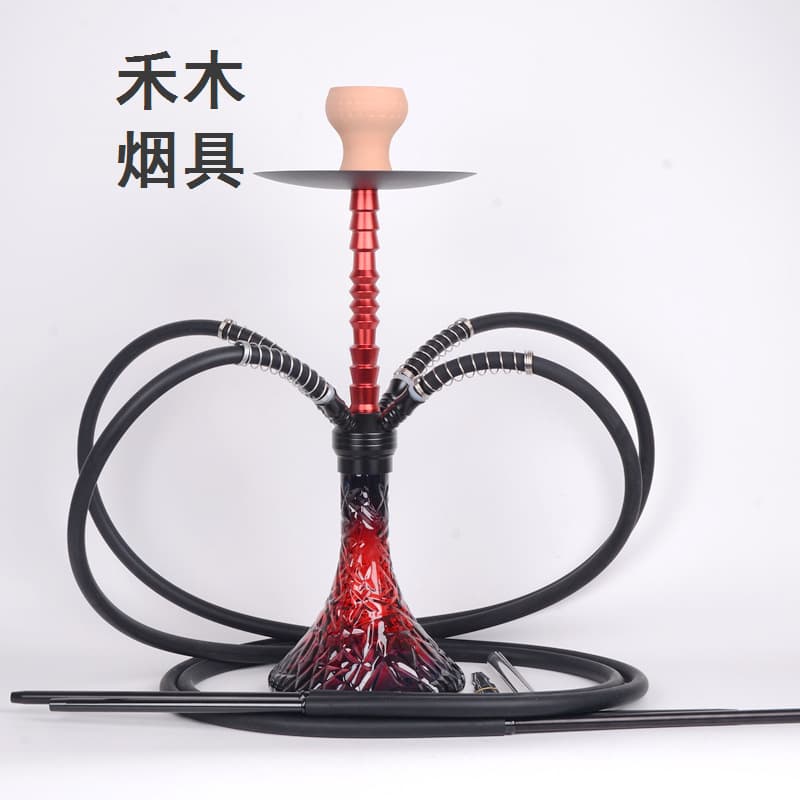 Four-Hose Hookah In Stock, Hookah Factory Best-Selling Four-Hose Hookah, Shisha 6040