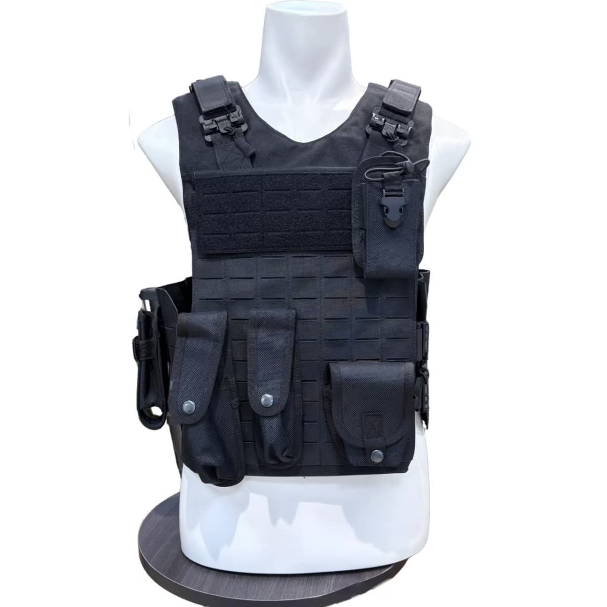 Tactical Vest CS Outdoor Training Combat Vest Breathable Quick-Release MOLLE Multi-Purpose Tactical Vest Training Suit
