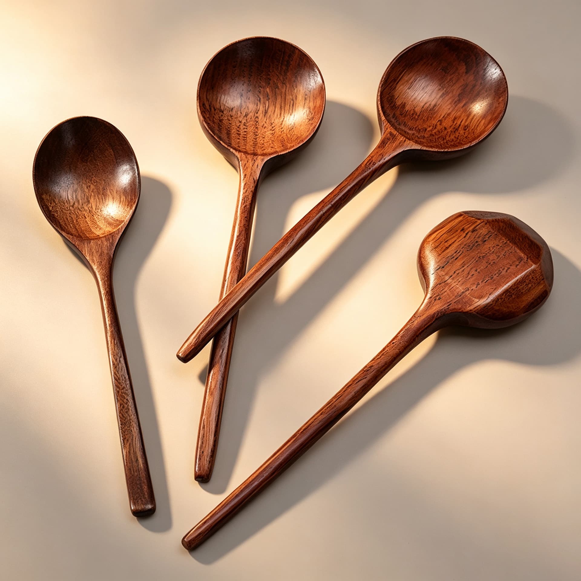 Soup spoon household soup solid wood ramen spoon Japanese style log instant noodle spoon Japanese style porridge spoon large spoon eating noodle spoon