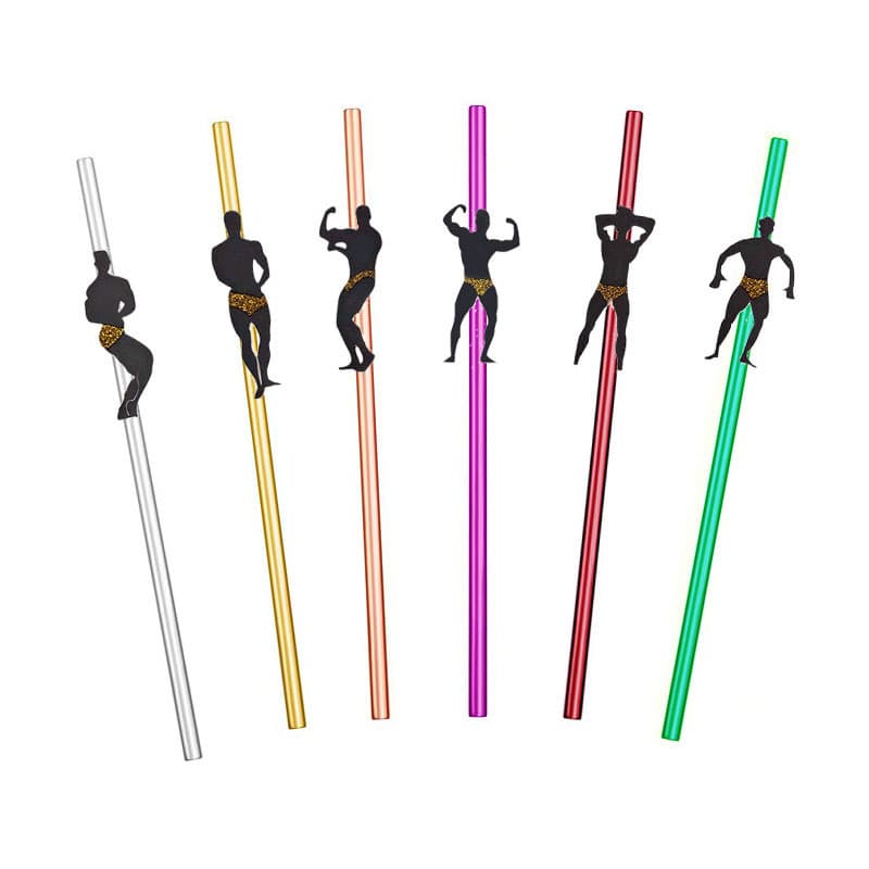 Ready supply of disposable paper straws travel the universe space planet theme cake inserts birthday party decoration