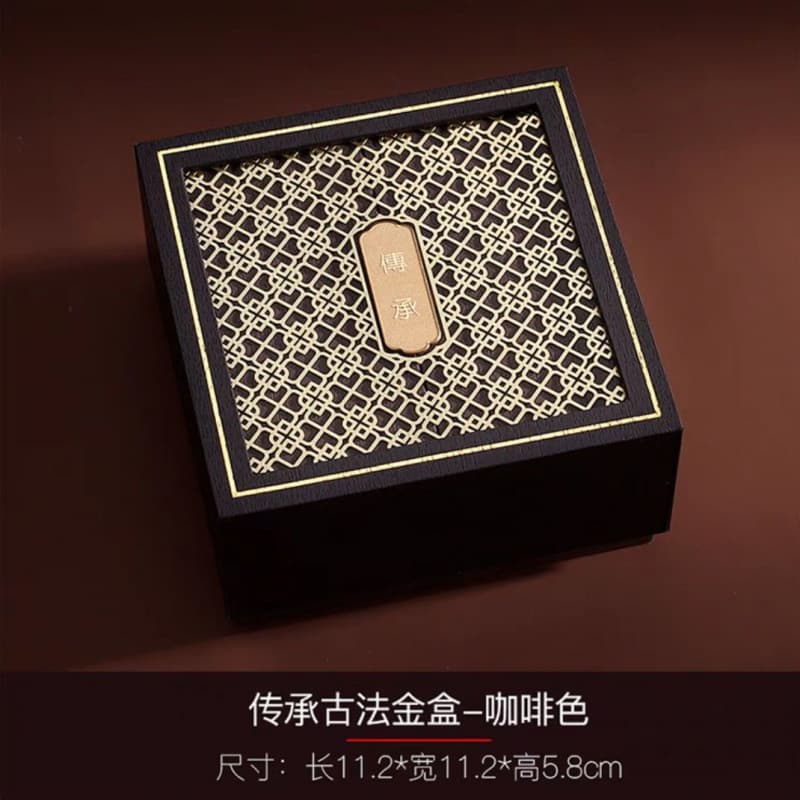 High-End Vintage Jewelry Packaging Box for Gold Bracelets, Jade Bracelets, Wenwan Gift Box
