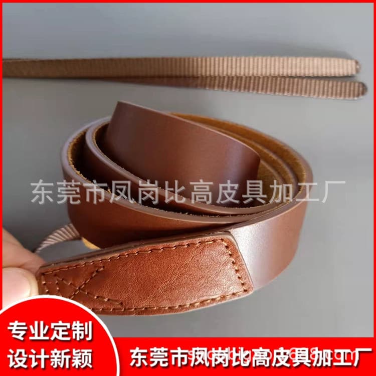 Retro Top-Grain Leather Soft Pressure-Relief DSLR Mirrorless Camera Strap Camera Shoulder Strap
