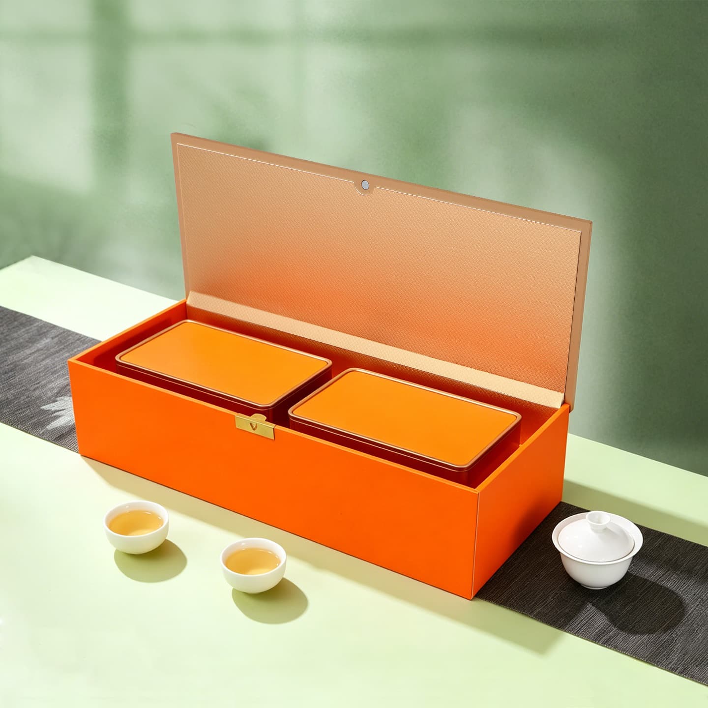 Tea gift box empty box half a pound ancient tree black tea Pu'er tea tonic universal gift box factory direct sales