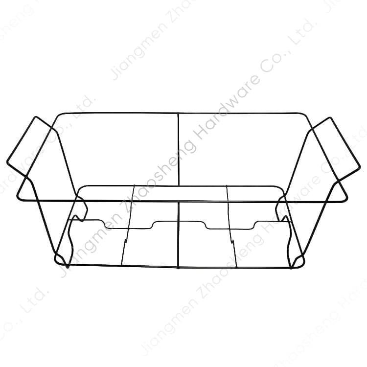 Full Turkey Basket Party Buffet Wire Rack Chafing Stand Food Warming Aluminum Pan Support Rack