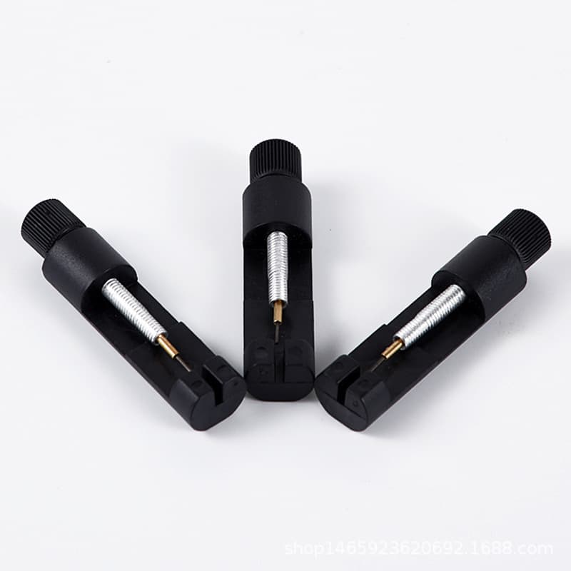 Manufacturer wholesale mini watch remover to adjust steel strap watch accessories black small watch adjuster strap remover in stock