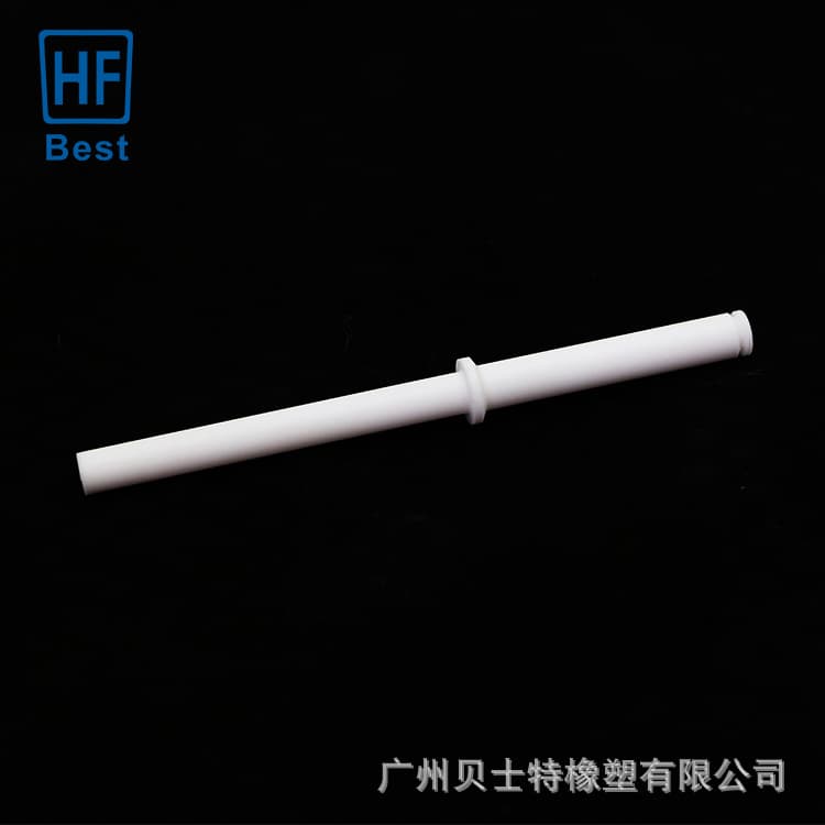 White Imported PVDF Rod Japanese Daikin PCTFE Sheet Acid and Alkali Resistant Polyvinylidene Fluoride Sheet Steel Teflon Rod Material