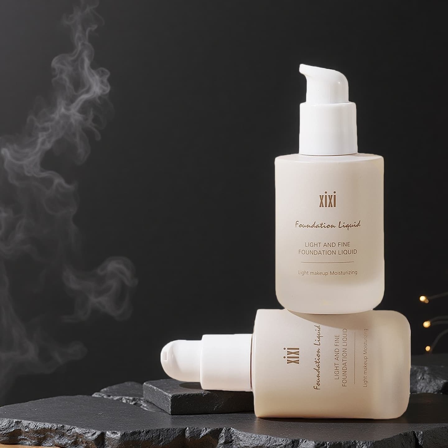 xixi Long-Wear Liquid Foundation Hydrating Non-Caking Strong Coverage Creamy Skin Non-Smudging BB Cream