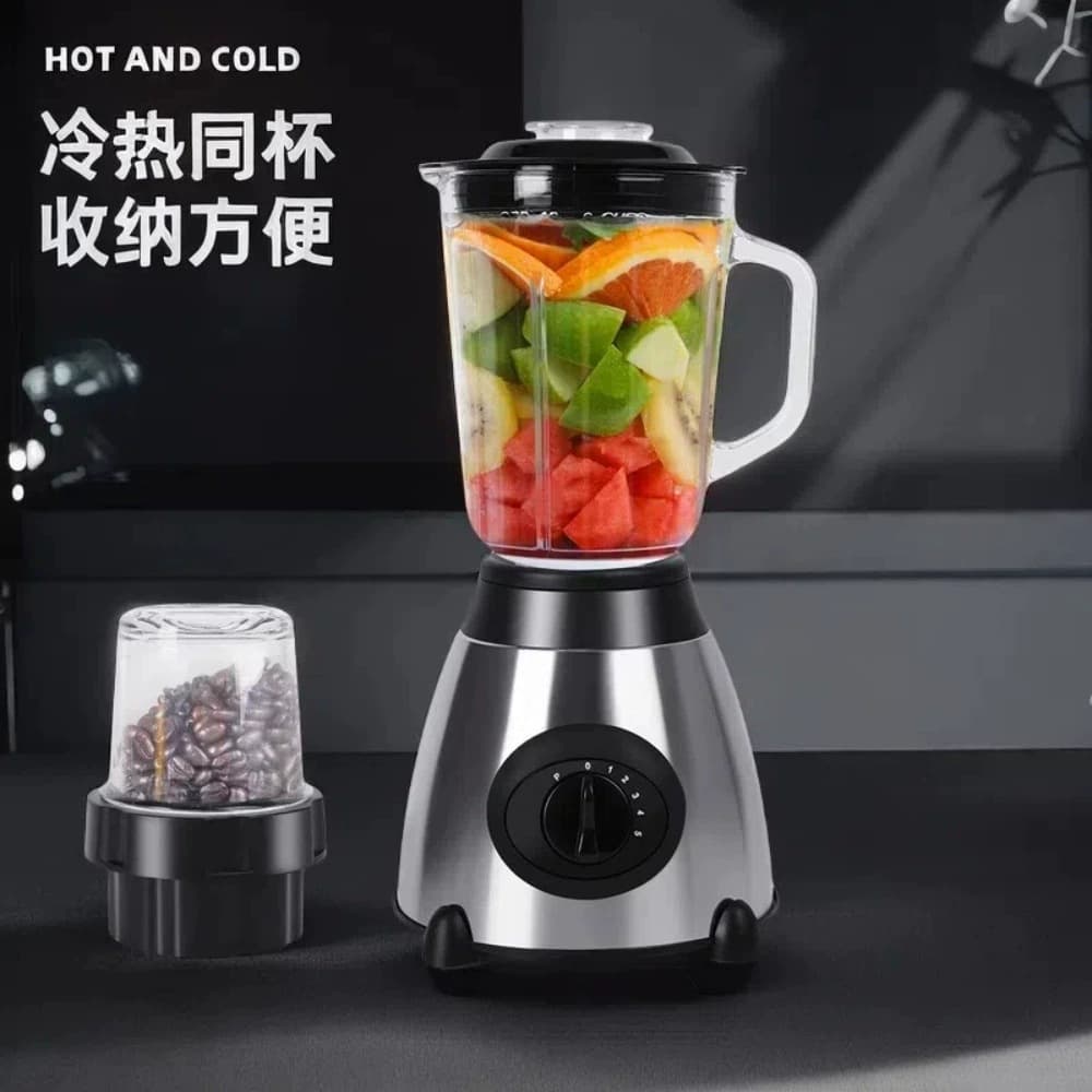 Y66 Glass Double Cup Home Juicer, Small Multifunctional Food Processor, Factory Direct Wholesale