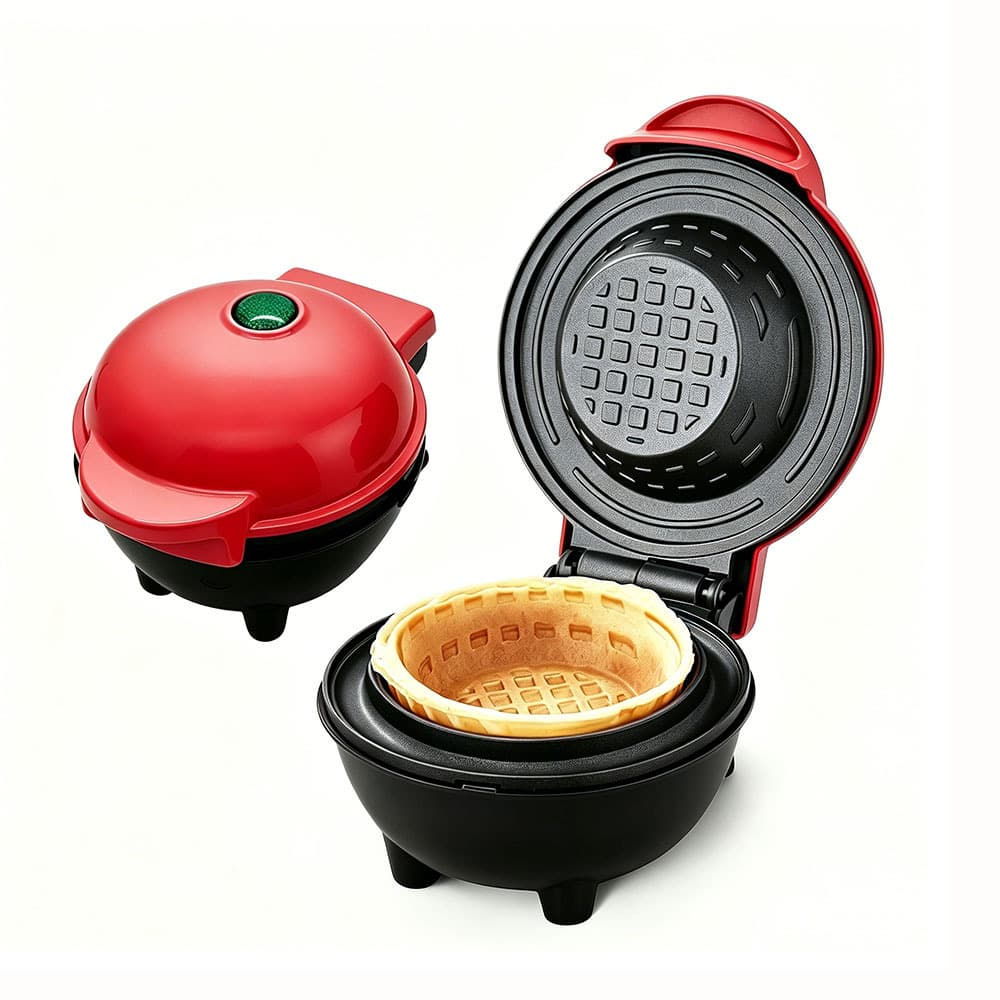 Foreign trade wholesale US standard 110V waffle bowl machine household breakfast machine egg tart machine ice cream machine egg roll machine