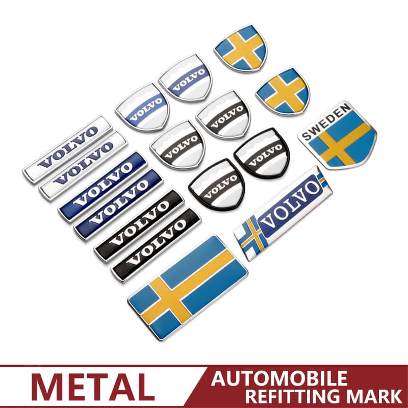 New VOLVO Fender Side Badge for Volvo S90 S60L XC60 XC90 V90 XC40