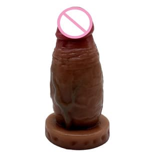 Orissi Liquid Silicone Realistic Dildo, Soft Silicone Masturbation Toy for Men and Women, Adult Sex Toy