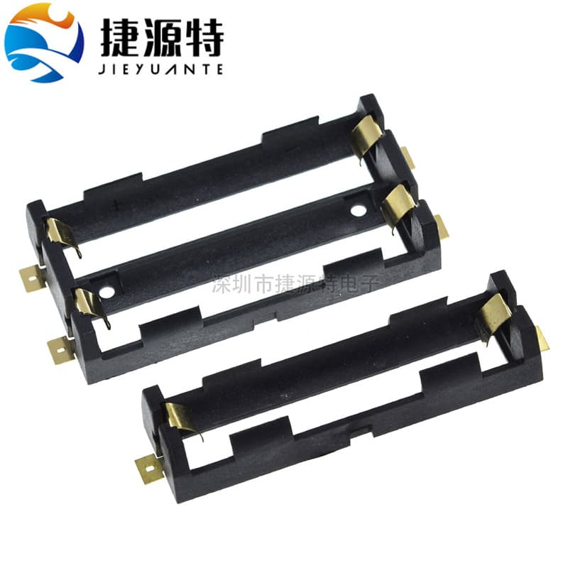 SMT Patch Battery Holder 18650 Battery Case 1/2/3.7V Parallel/Serial SMD Gold-Plated Spring DIY Charging