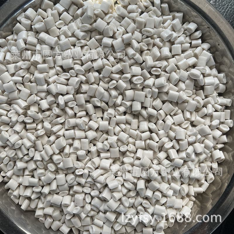 PPR White Recycled Material, PPR Pipe High Impact Regrind PPR Underfloor Heating Pipe, Hot Water Pipe Recycled Plastic Granules
