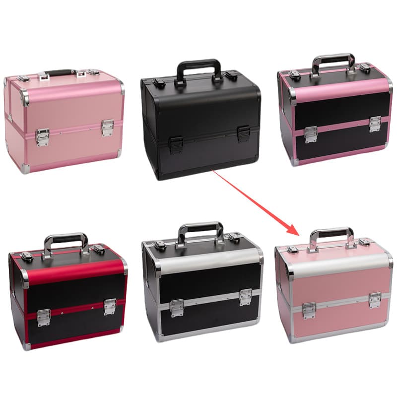 Multifunctional Makeup Case, Professional Large Capacity Tattoo Cosmetic Nail Art Handheld Storage Bag for Makeup Artists