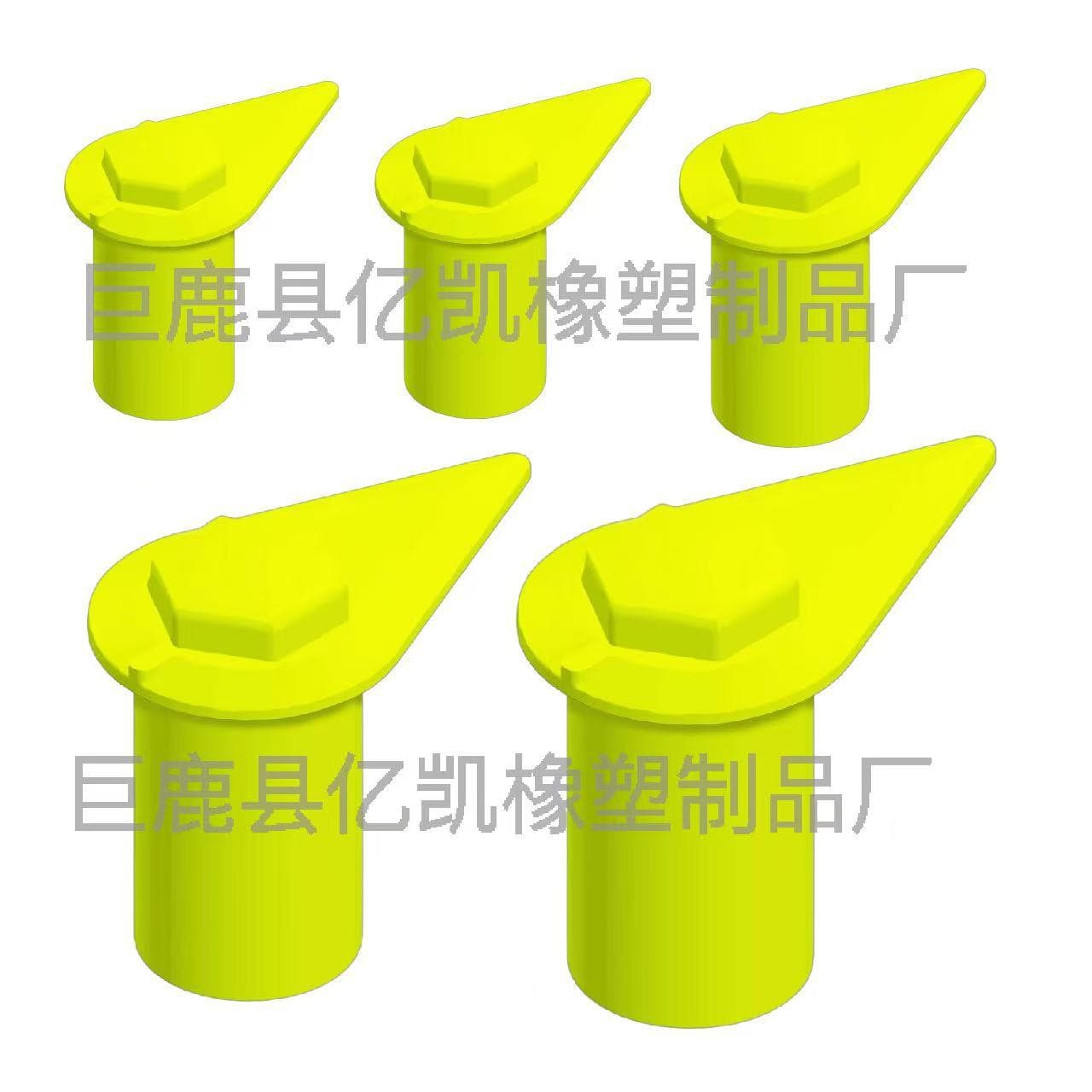 Car wheel hub long tube fastening standard 19mm sleeve tire nut loose indicator dust cap nut indicator