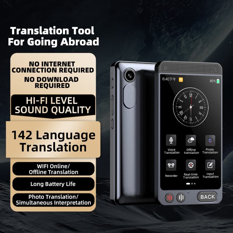 Cross-border offline translation, machine photo translation, simultaneous interpretation, conference recording, Amazon bestseller, multilingual