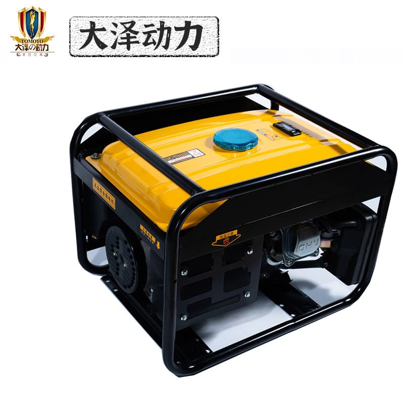 2/3/6/6/7/8KW Gasoline Generator Recoil Start Portable Mobile Emergency Power Open Frame Generator