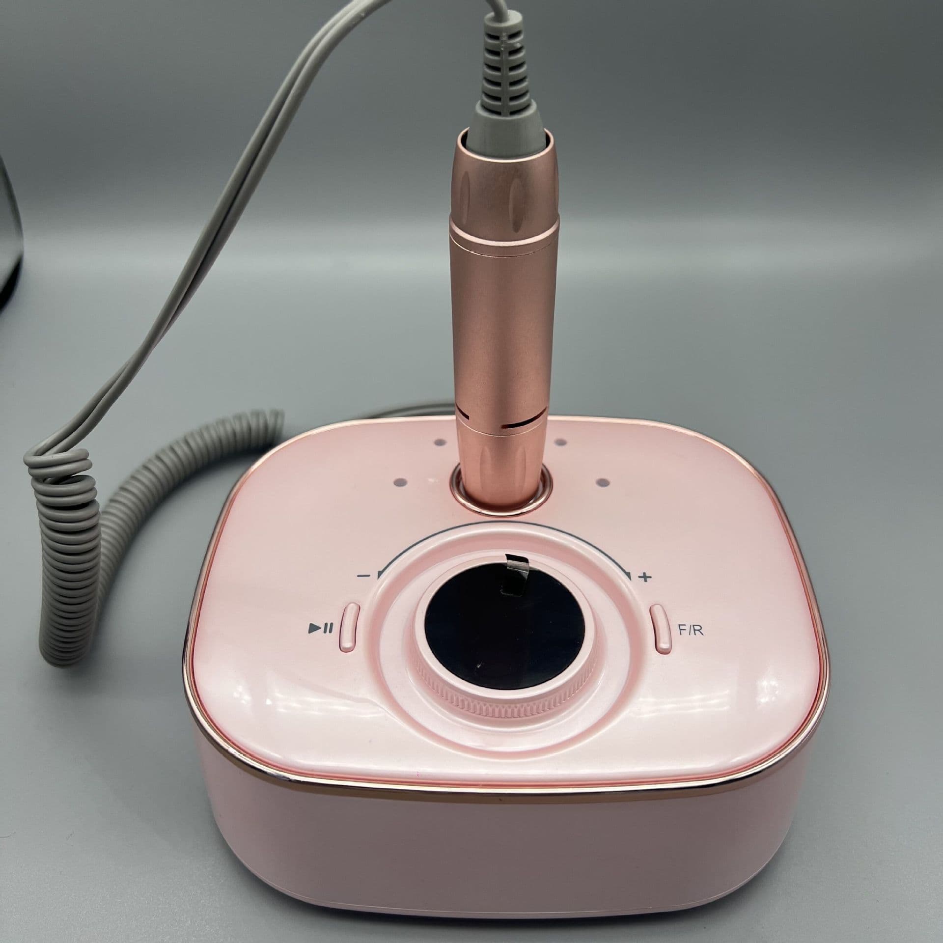 Rechargeable Electric Nail Drill Machine Nail Tool Light 35000 RPM Nail Grinder Nail Removal Polishing Battery Powered