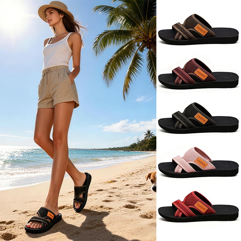 New 2026 Women's Sandals Slippers Breathable Cool Comfortable Lightweight Casual Fashion Versatile Slippers for Women