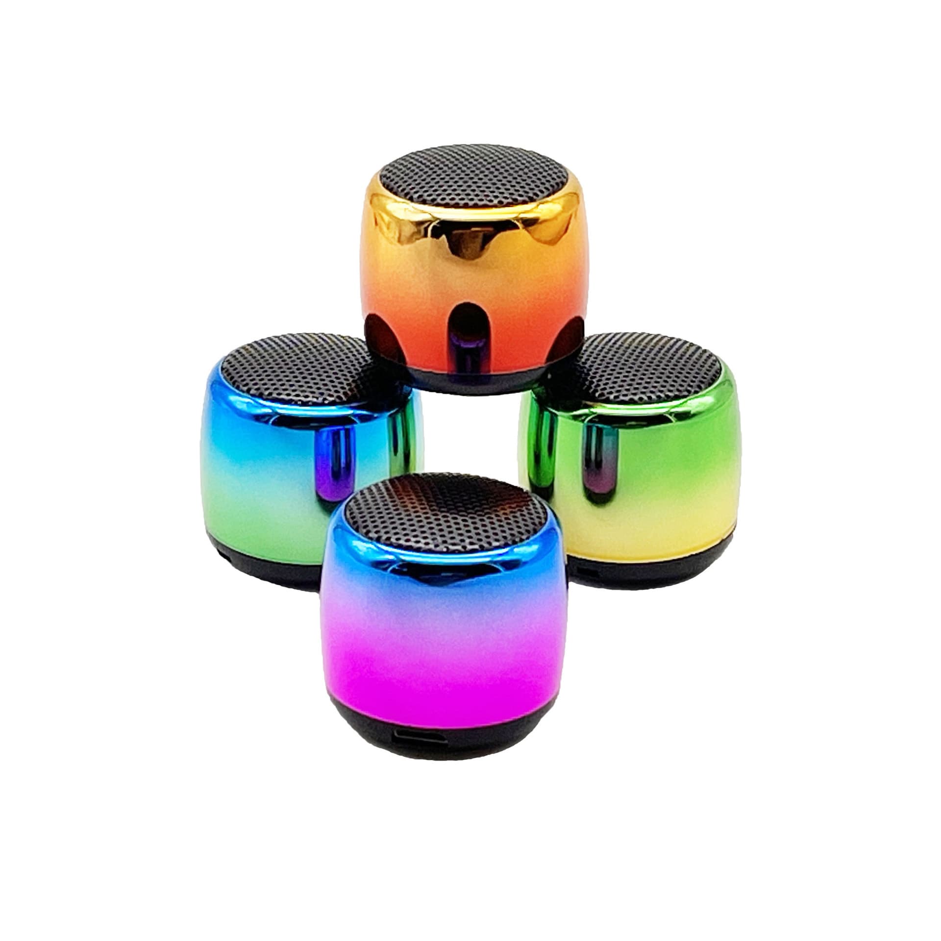 Cross-border Colorful M1 Wireless Mini Bluetooth Speaker Metal Small Cannon Outdoor Portable Speaker Wholesale