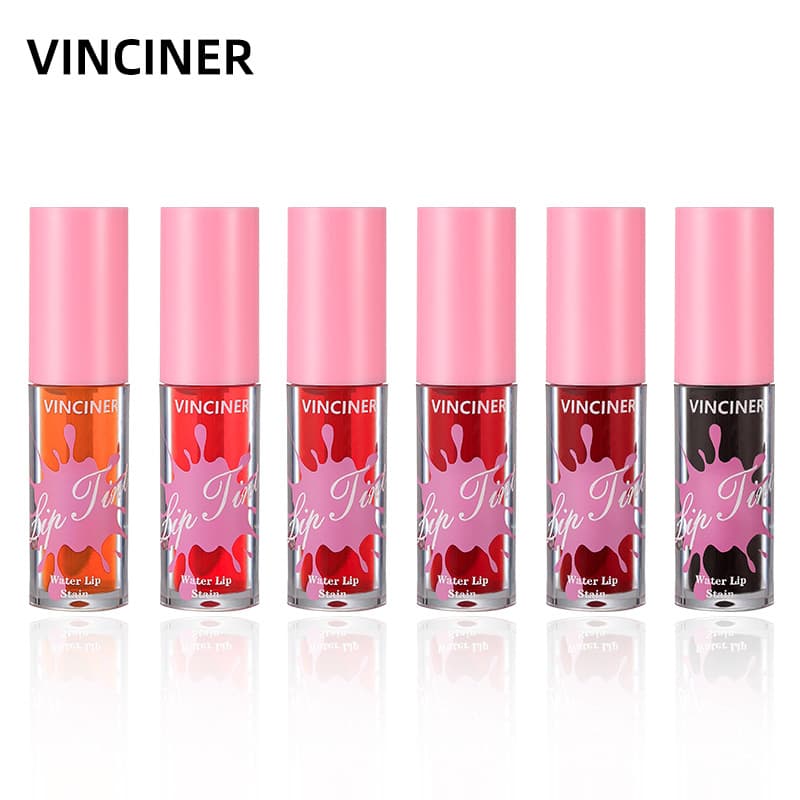 Cross-border VINCINER lipstick water foreign trade matte lip gloss lipstick water lip glaze liquid lipstick lip gloss lip oil