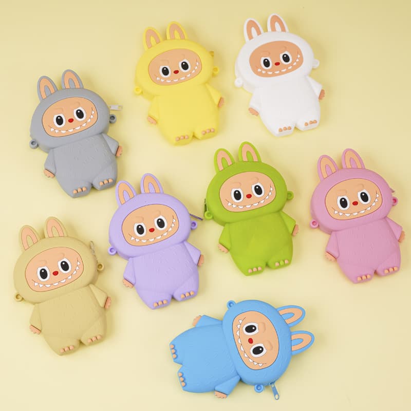 Labubu Kids Cartoon Crossbody Shoulder Bag Capybara Kids Cartoon Sling Bag Daily Versatile