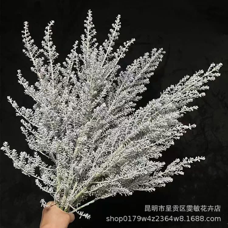 Kochia Eternal Flower Bouquet Branches, Soft Accessories for Gardening, Landscaping, Weddings, Festivals, and Photography Props
