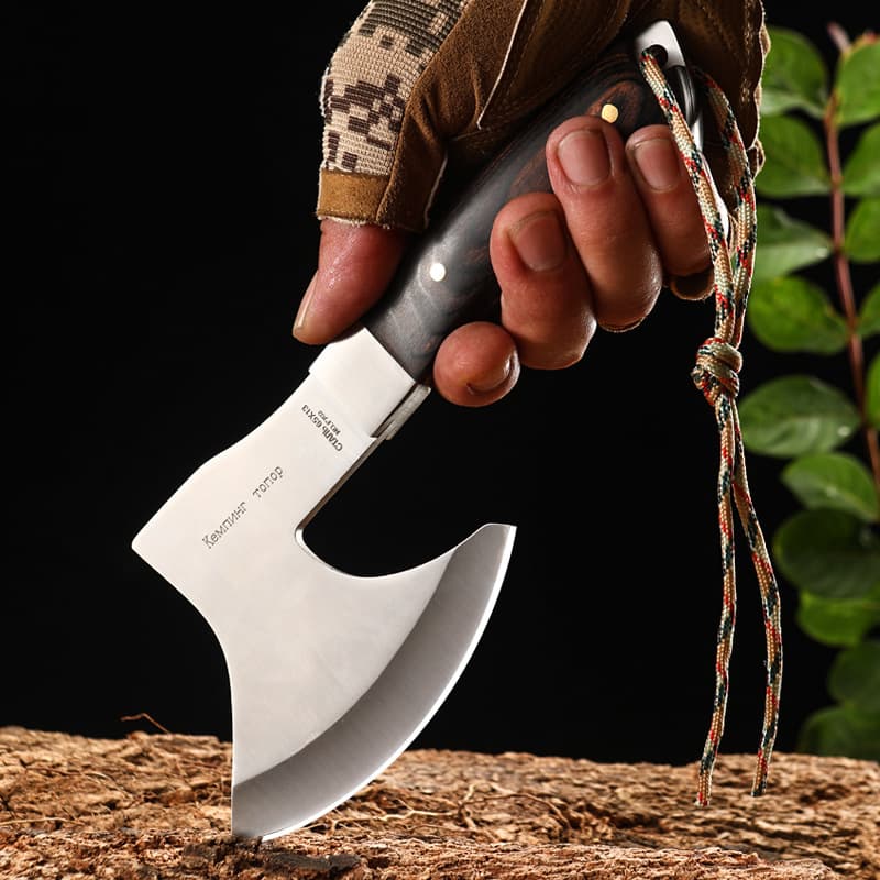 Wholesale Stainless Steel Waist Axe Splitting Tactical Axe Survival Lumberjack Axe Outdoor Camping Multi-Purpose Woodworking Axe