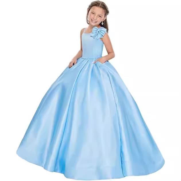 2025 New Children's Princess Dress for Birthday Party, Host, Piano Performance