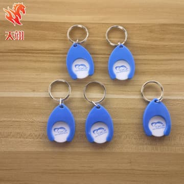Factory Direct Plastic Token Keychain Supermarket Shopping Cart Replacement Coin Game Learning Score Chip Small Disc