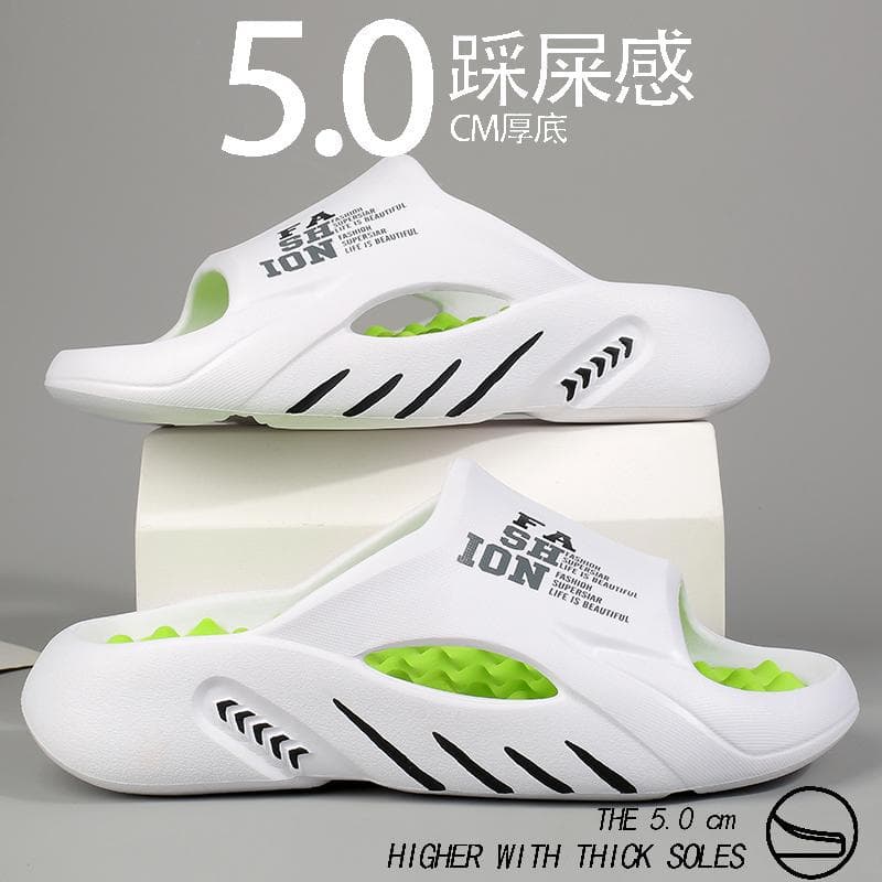 Men's Summer Slippers, Trendy Internet-Famous Sports Cloud-Like Comfort Non-Slip 2026 Outdoor Beach Large Size Sandals