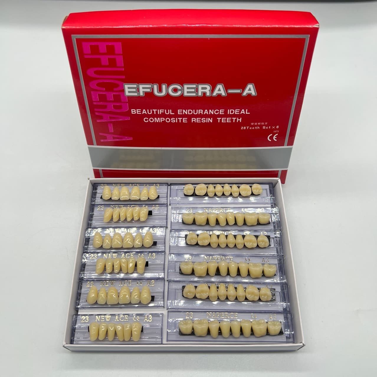Resin tooth dental oral material mold denture student practice teeth plastic tooth model orthodontic denture