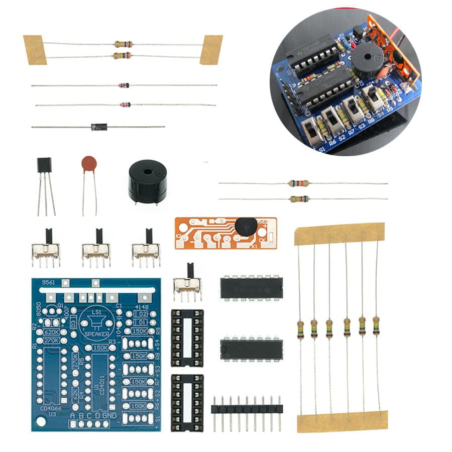 Sixteen-Tone Music Box Kit Electronic DIY Kit Music DIY Components