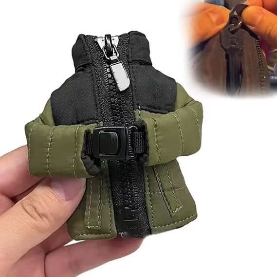 Cross-border New Key Chain Mini Down Coat Pendant Decoration