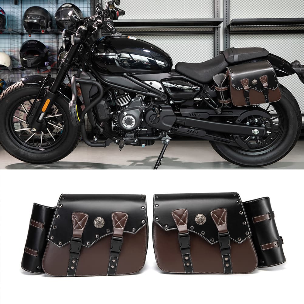 Niche Personalized Harley Cruiser Gear Motorcycle Side Saddlebag Motorcycle Accessories Modified Side Box Bag Riding Motorcycle Bag