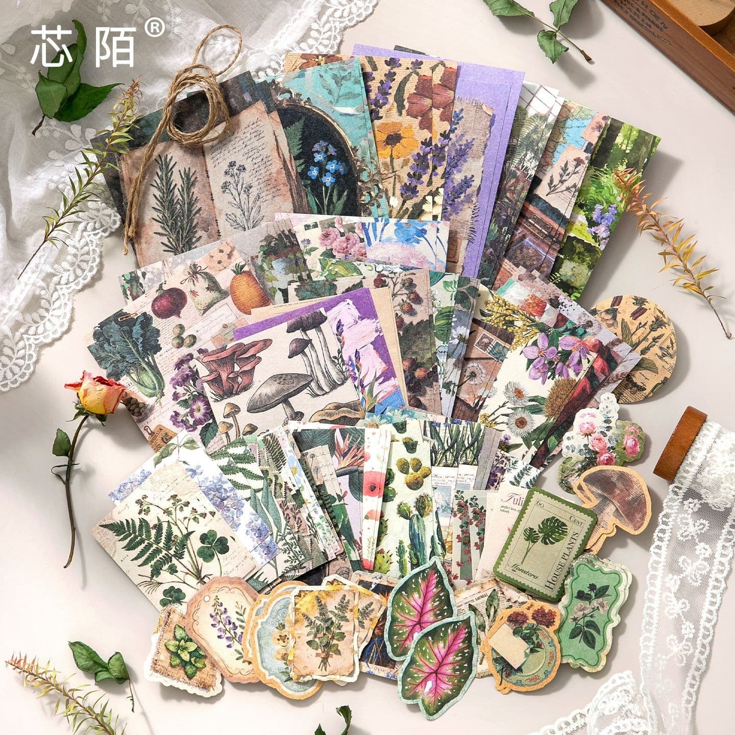 Xinmo Yijiu Series Decorative Paper 2.0 for Kids DIY Scrapbook Craft Material Pad