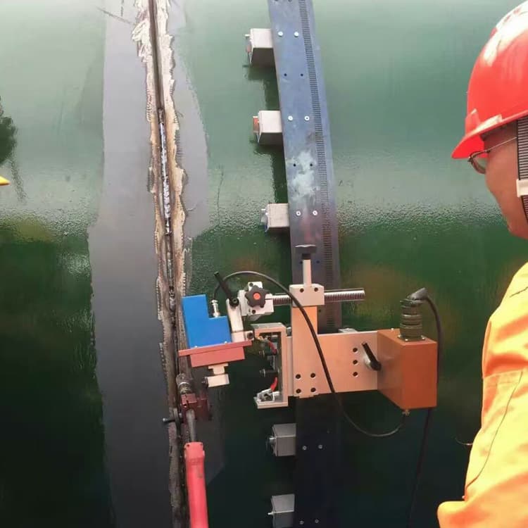 Welding trolley, automatic welding pipe trolley, circumferential seam welding, all-position welding, automatic welding of tank and ship type