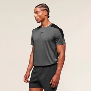 Gymshark Shark Fitness American Streetwear New Men's T-Shirt Loose Fashion Plus Size Sports T